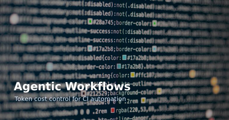 Computer code image used as cover for token cost control article
