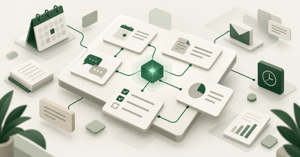 ActualStack cover image for Create content, schedule events, and coordinate tasks across Workspace regardless of what app you are in